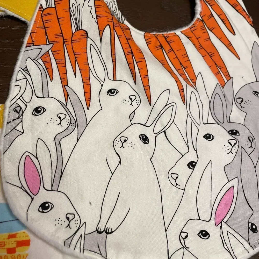17 Custom Handmade Infant Bibs Gorgeous Patterns and Prints!!